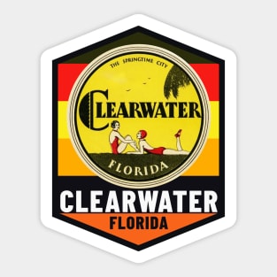 Clearwater Florida Sticker